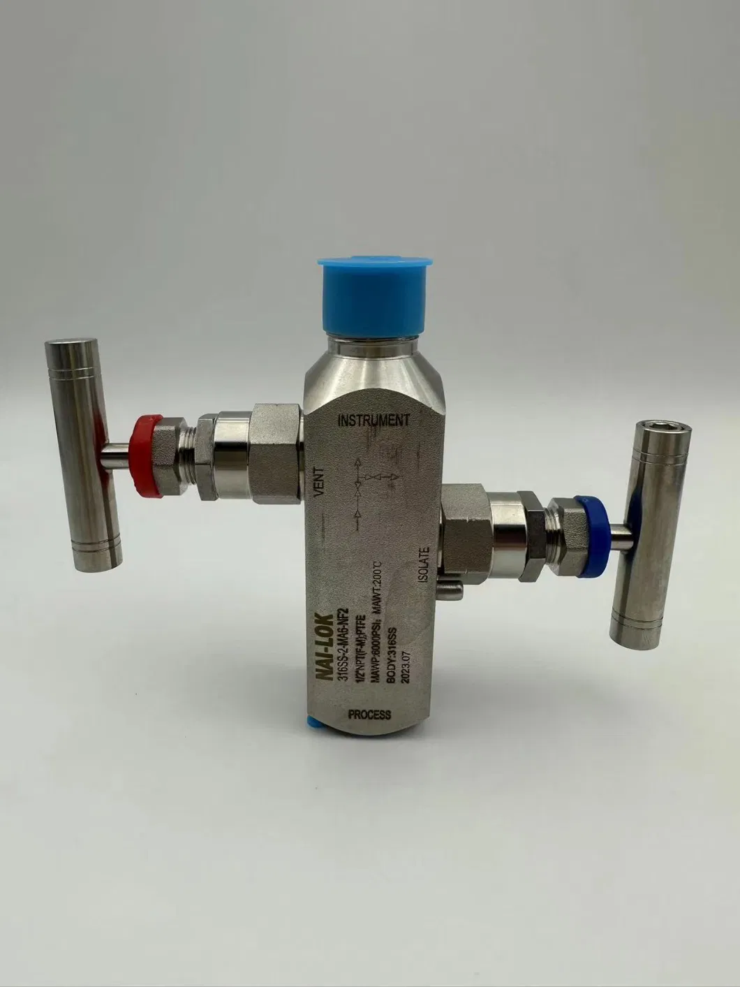 OEM Chinese Factory Manifolds Valve High Pressure 6000psi 2 Way Instrument Manifolds Valve for Rosemount Transmitter